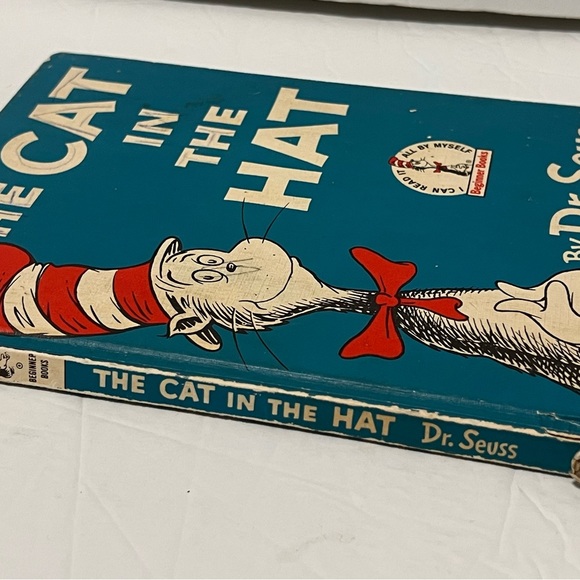 Dr. Seuss's ABC / The Cat In The Hat Hardcover Vintage Lot Of Two - Picture 3 of 15